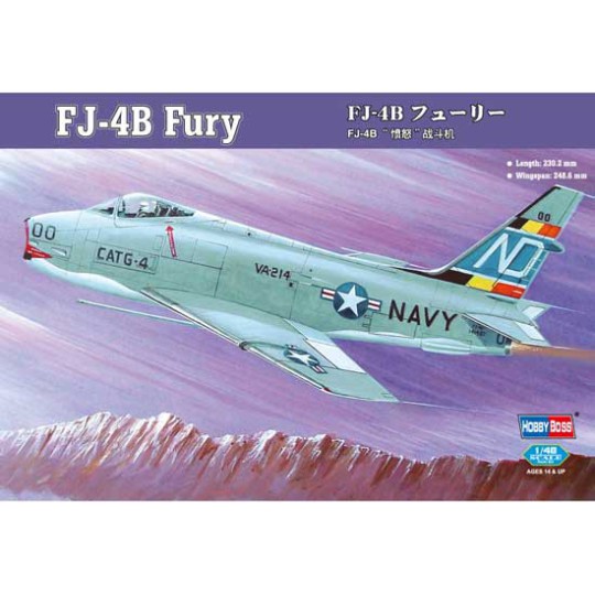 FJ-4B Fury Plastikmodell 1/48 FJ-4B Fury Plastikmodell 1/48 | Scientific-MHD