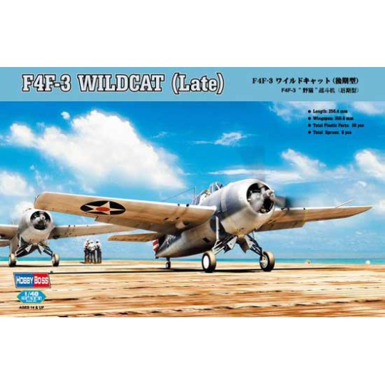 F-4F Plastikflugzeugmodell Wildcat (spät) 1/48 F-4F Plastikflugzeugmodell Wildcat (spät) 1/48 | Scientific-MHD