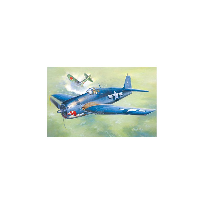 F6F-3 Hellcat Früh 1/48 Plastikflugzeugmodell | Scientific-MHD