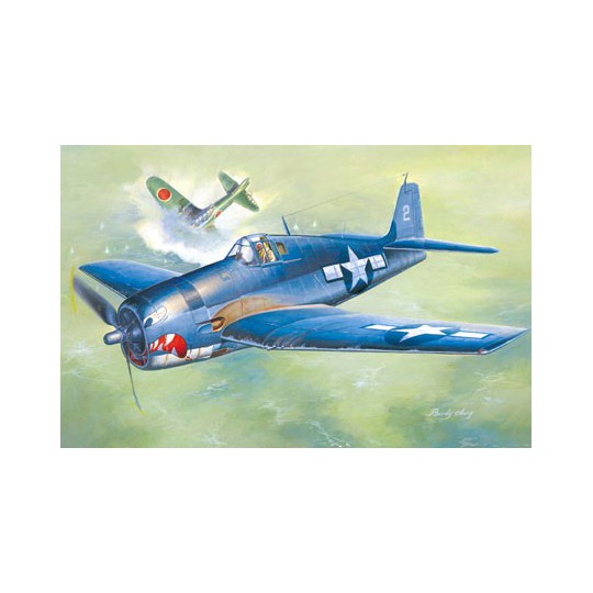 F6F-3 Hellcat Früh 1/48 Plastikflugzeugmodell | Scientific-MHD