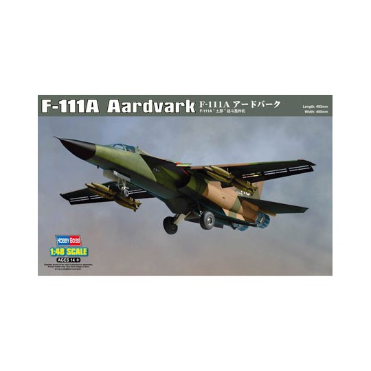 F-111A Plastikmodell Aardwark 1/48 | Scientific-MHD