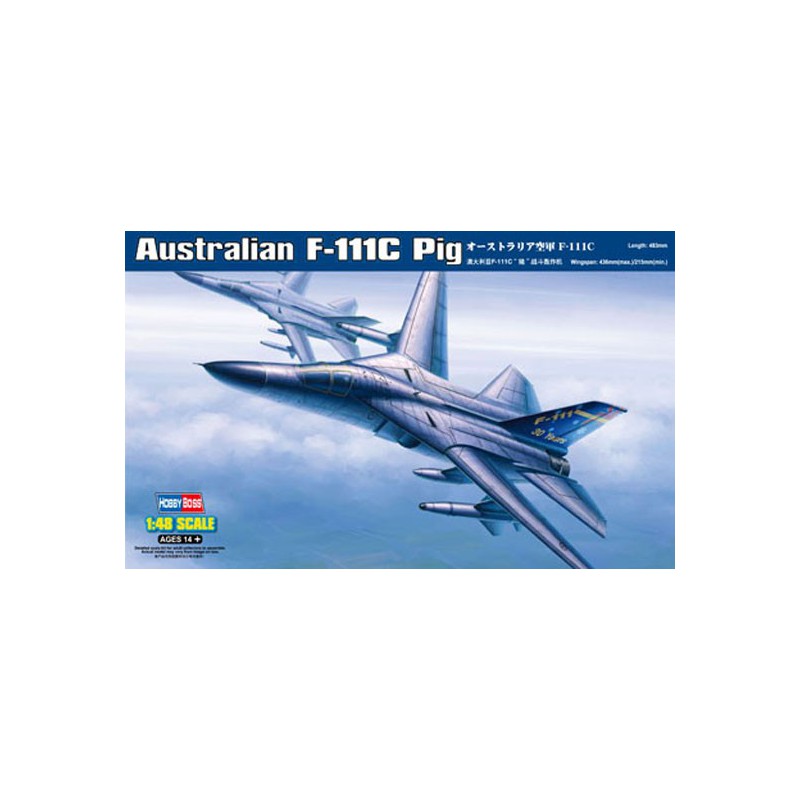Australian Plastic Flugzeug Modell F-111C Schwein 1/48 | Scientific-MHD