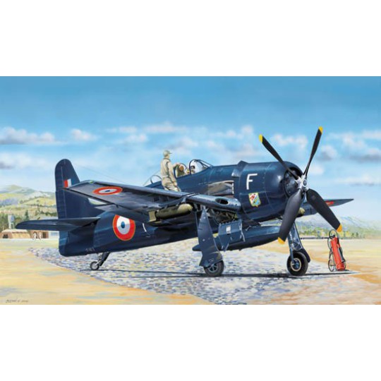 F8F-1b Plastikflugzeug Modell Französisch 1/48 F8F-1b Plastikflugzeug Modell Französisch 1/48 | Scientific-MHD