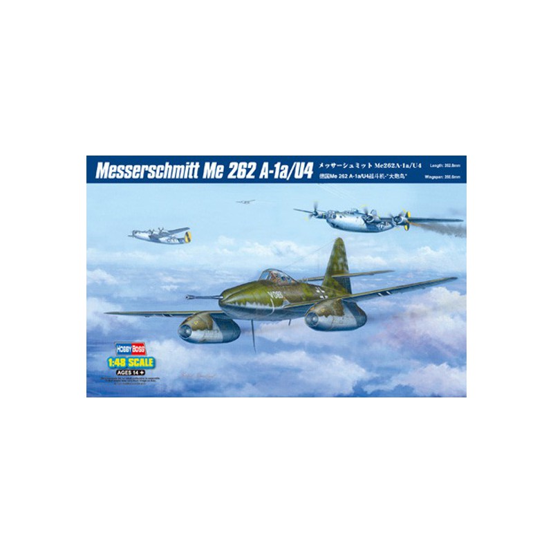 Kunststoffflugzeugmodell ME 262 A-1A/U41/48 | Scientific-MHD