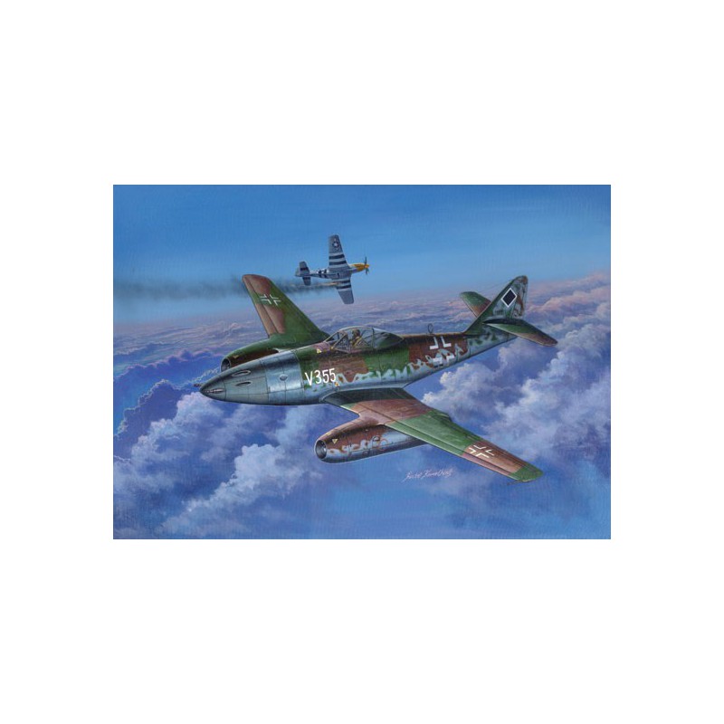Kunststoffflugzeugmodell ME 262 A-1A/U51/48 | Scientific-MHD