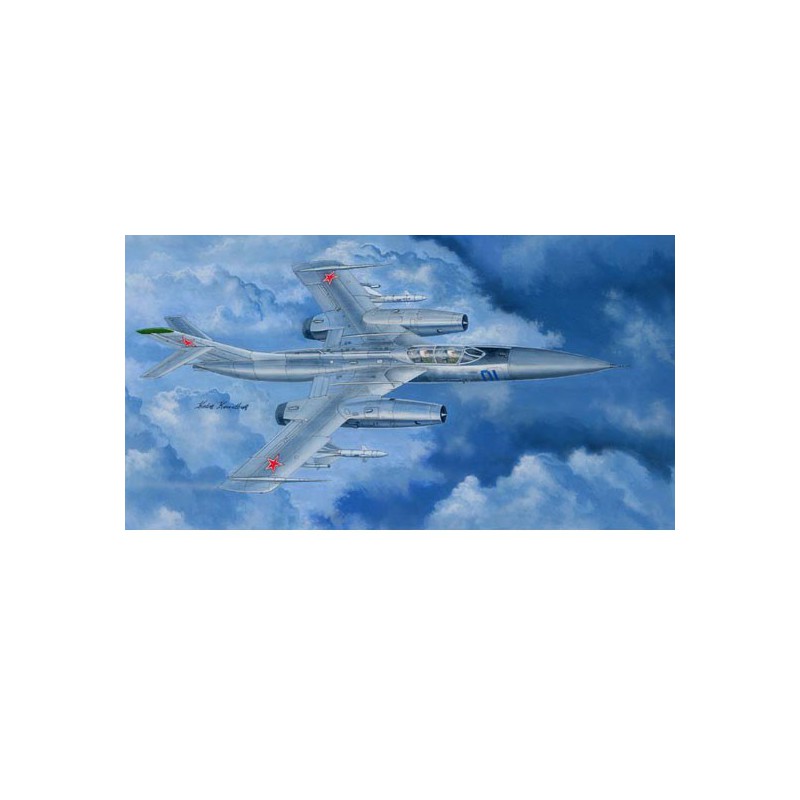 Russisches Yak-28p Firebar 1/48 Plastikflugzeugmodell | Scientific-MHD