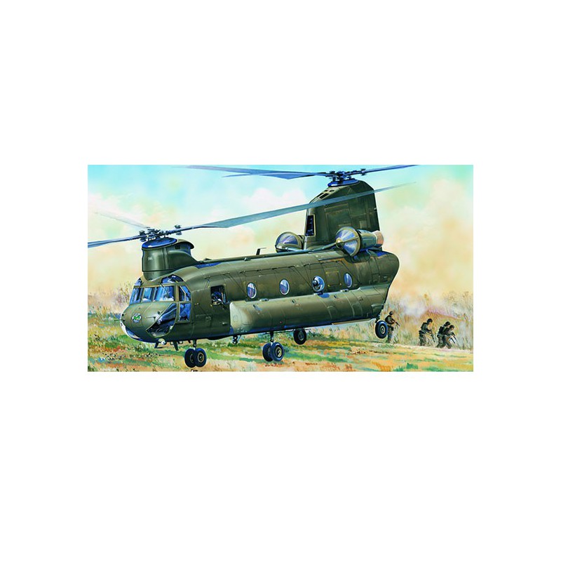 Plastikhubschraubermodell CH-47d Chinook 1/48 | Scientific-MHD
