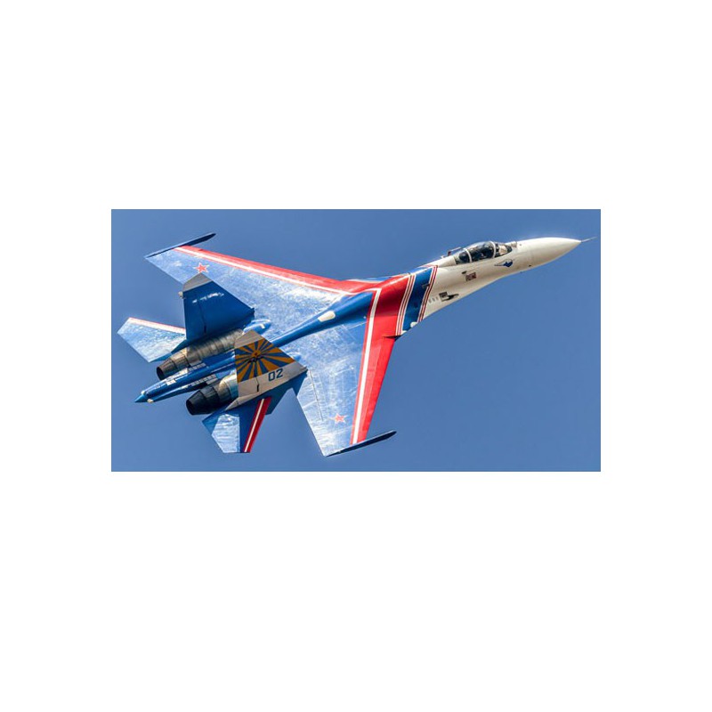 SU-27 Plastikflugzeug Model Russian Knights Team 1/48 | Scientific-MHD