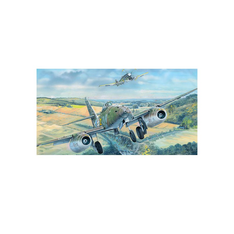 ME262 Kämpfer 1/18 Kunststoffebene Modell | Scientific-MHD
