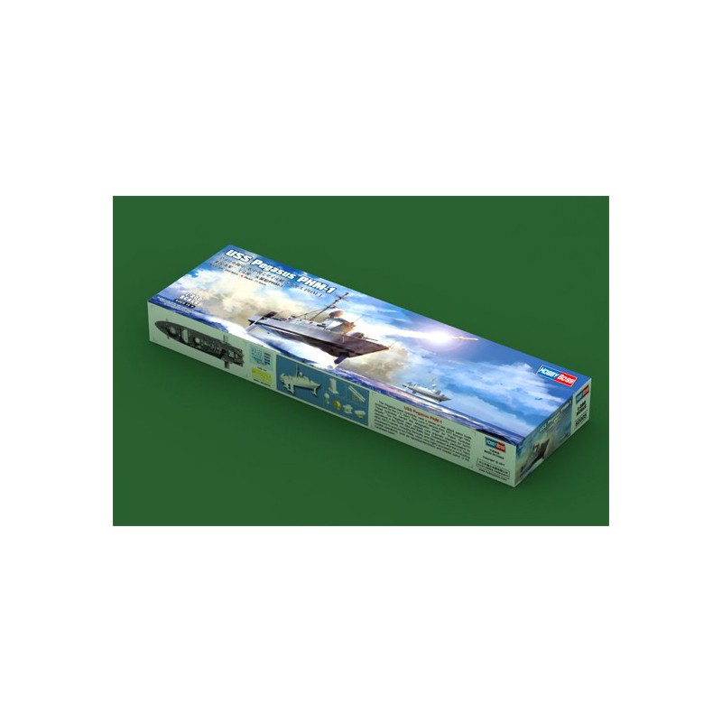 USS Pegasus PHM-1 1/200 Plastikbootmodell | Scientific-MHD