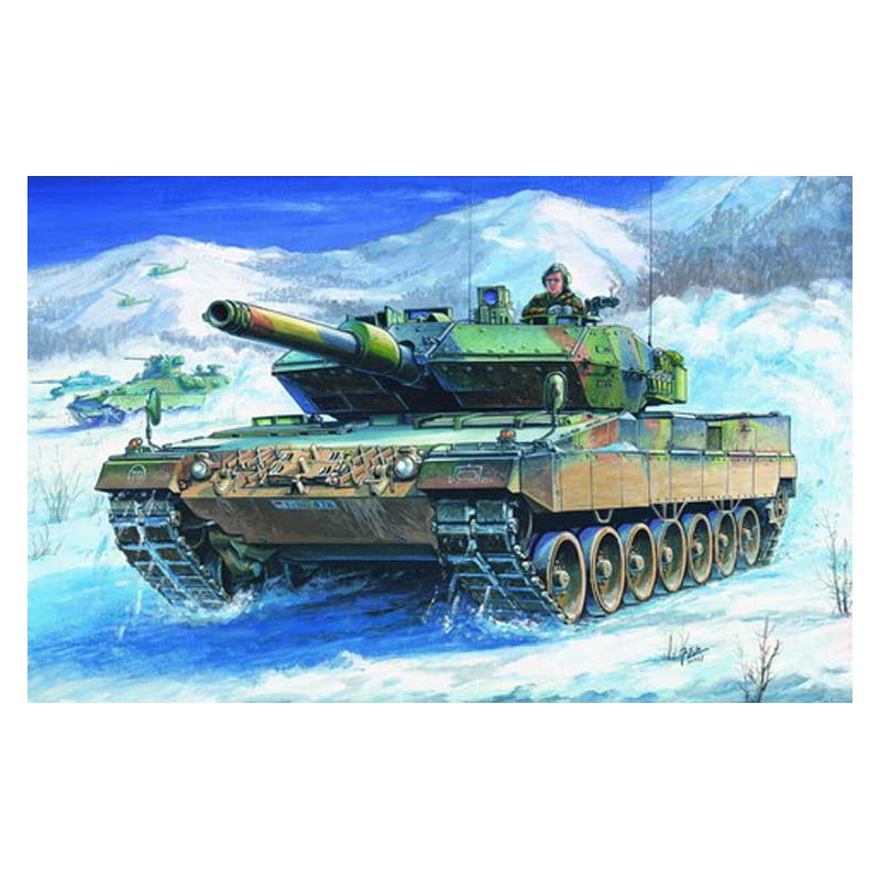 Kunststofftankmodell Deutsch Leopard 2 A5/A61/35 | Scientific-MHD