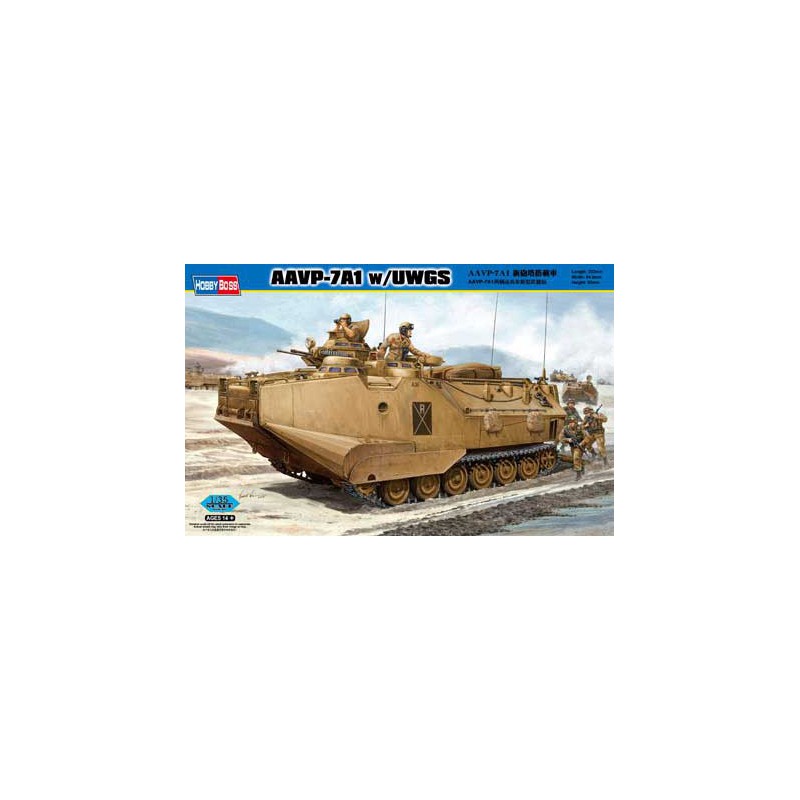 AAVP-7A1 W/UWGS 1/35 Kunststoffmodell für Kunststoff-Kunststoff | Scientific-MHD