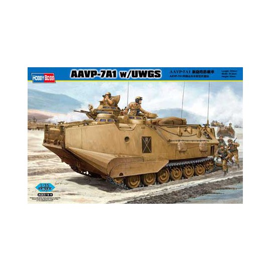 AAVP-7A1 W/UWGS 1/35 Kunststoffmodell für Kunststoff-Kunststoff | Scientific-MHD