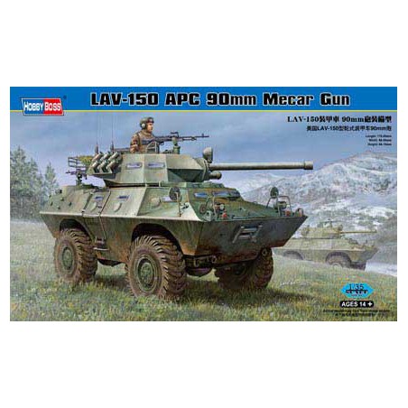Kunststofftankmodell Lav-150mm APC 90 mm Mecar Gun1/35 | Scientific-MHD Kunststofftankmodell Lav-150mm APC 90 mm Mecar Gun1/35 | Scientific-MHD