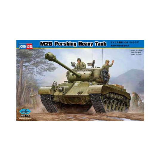 M26 Pershing Heavy Tank 1/35 Kunststofftankmodell | Scientific-MHD