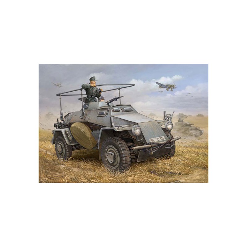 SD.KFZ -Kunststoff -Tankmodell. 223 Funk 1/35 | Scientific-MHD