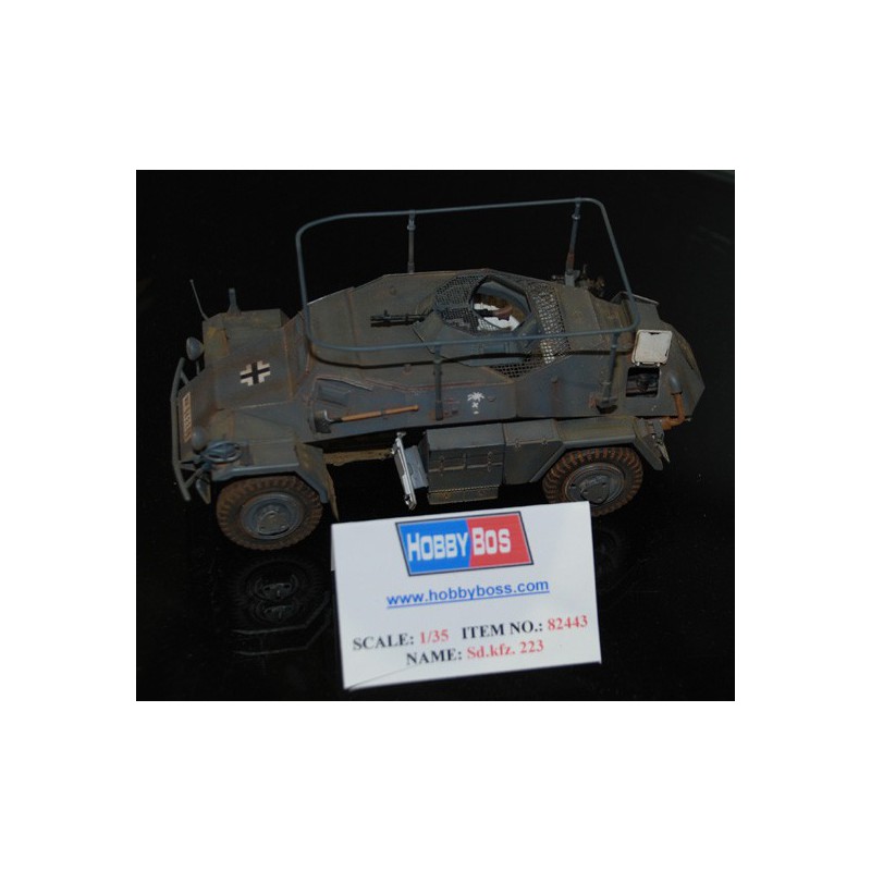 SD.KFZ -Kunststoff -Tankmodell. 223 Funk 1/35 | Scientific-MHD