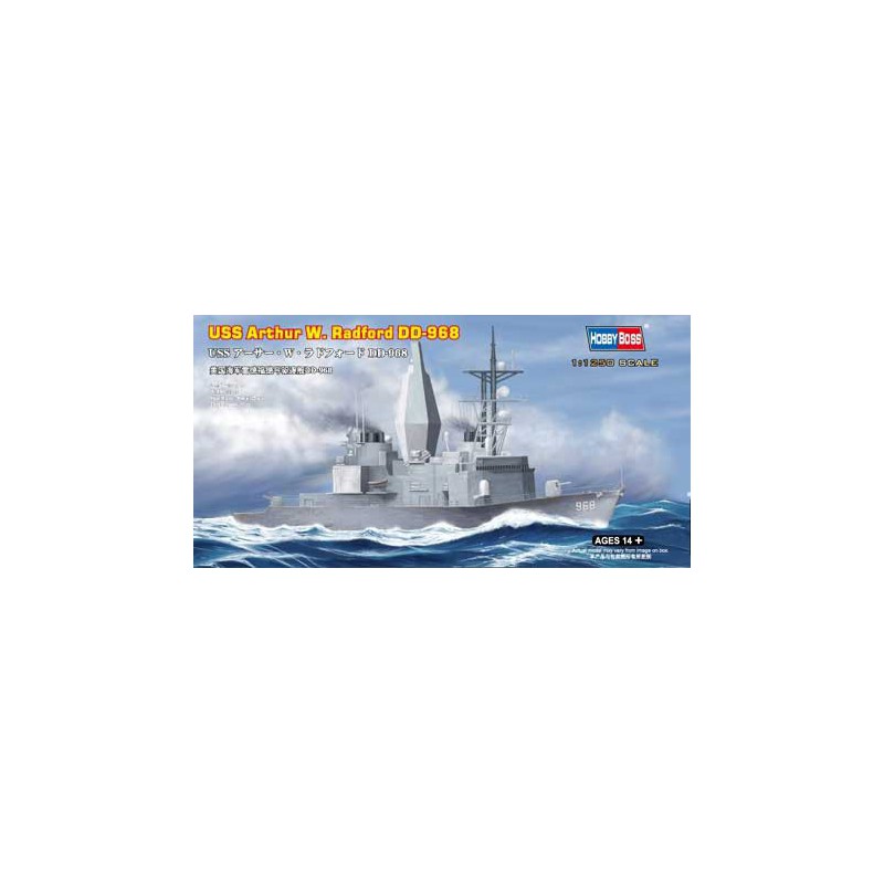 USS Arthur W. Radford 1/125 Plastikbootmodell | Scientific-MHD