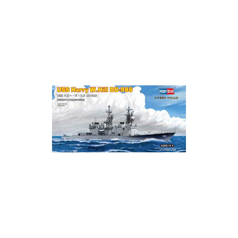 USS Harry W. Hill 1/125 Plastikbootmodell | Scientific-MHD