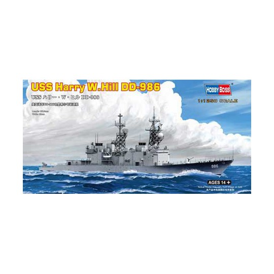 USS Harry W. Hill 1/125 Plastikbootmodell | Scientific-MHD