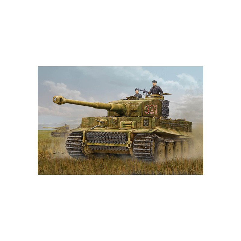 PZ.KPFW VI Tiger 1/16 Kunststofftankmodell | Scientific-MHD