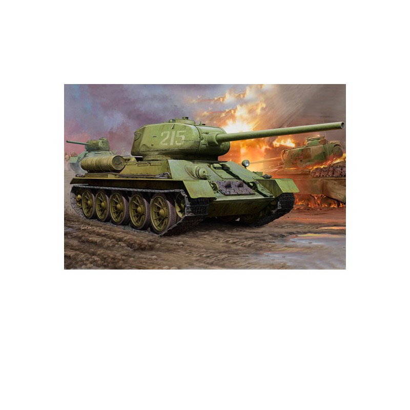 T34/85 MOD 1944 1/16 Kunststofftankmodell | Scientific-MHD