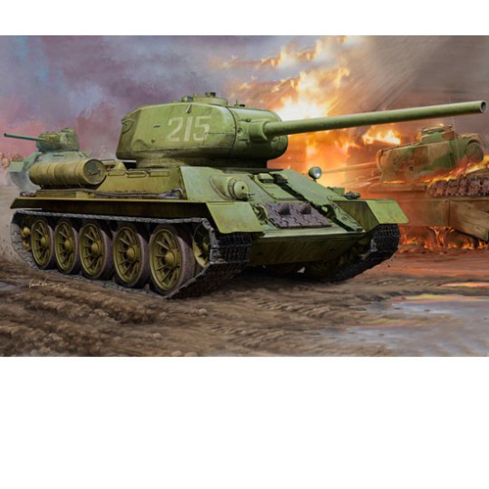 T34/85 MOD 1944 1/16 Kunststofftankmodell T34/85 MOD 1944 1/16 Kunststofftankmodell | Scientific-MHD