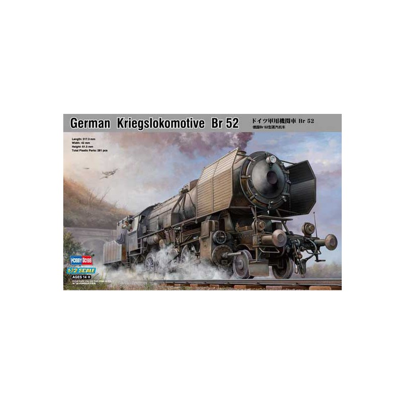 Plastikzug Modell Deutsch Lokomotiv BR521/72 | Scientific-MHD