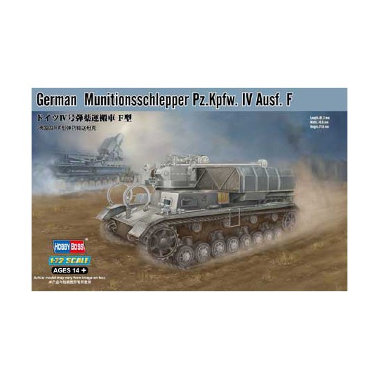 Kunststofftankmodell Munitionsschlepper 1/72 | Scientific-MHD