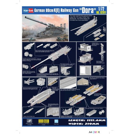 Gun Dora 1/72 Eisenbahnen | Scientific-MHD Gun Dora 1/72 Eisenbahnen | Scientific-MHD