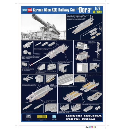 Gun Dora 1/72 Eisenbahnen | Scientific-MHD Gun Dora 1/72 Eisenbahnen | Scientific-MHD