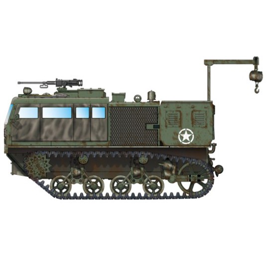 High S. Traktor -Kunststofftankmodell 155 mm 1/72 High S. Traktor -Kunststofftankmodell 155 mm 1/72 | Scientific-MHD