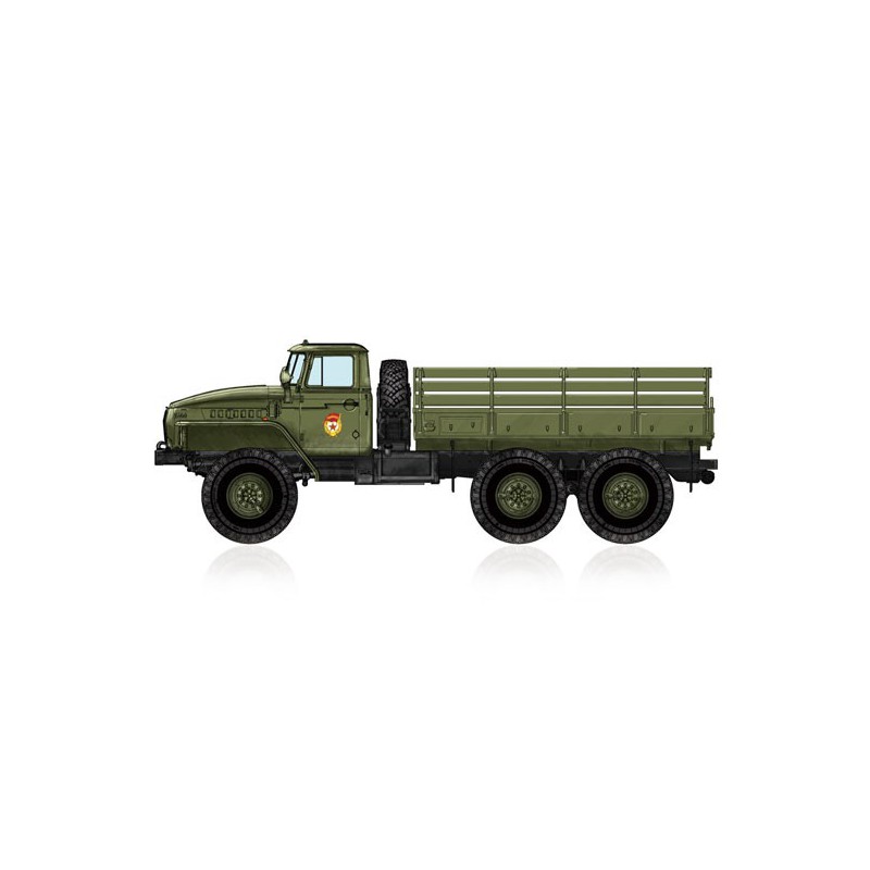 Russischer Ural-4320 LKW 1/72 Plastik-LKW-Modell | Scientific-MHD