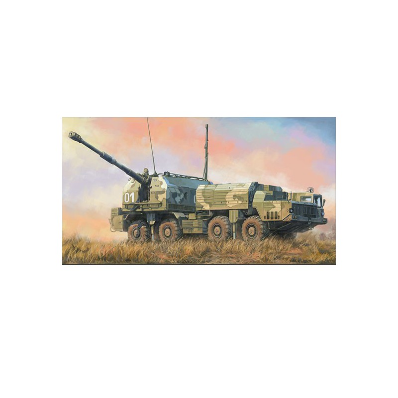 Russian Plastic Tank Modell 130 mm A-222 Bereg 1/72 | Scientific-MHD