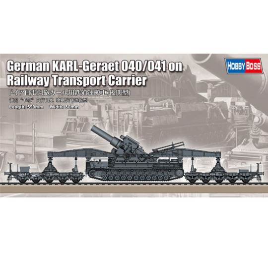 Plastiktankmodell Deutsch Karl-Geraet 040/041 auf der Eisenbahn 1/72 Plastiktankmodell Deutsch Karl-Geraet 040/041 auf der Eisenbahn 1/72 | Scientific-MHD
