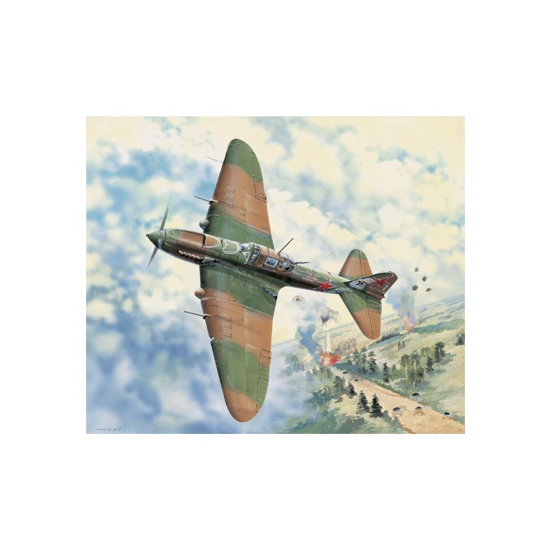 Kunststoffebene Modell IL-2M3 Masseangriff Airc.1/32 | Scientific-MHD
