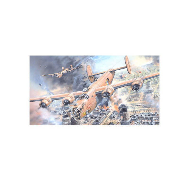 US-Plastikflugzeugmodell US B-24D Liberator 1/32 | Scientific-MHD