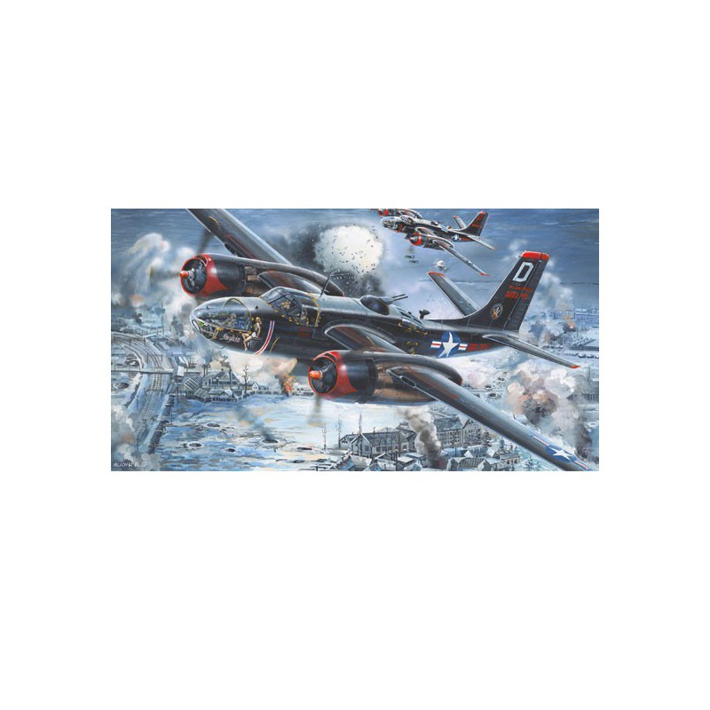 Kunststoffebene Modell A-26C Invader 1/32 | Scientific-MHD