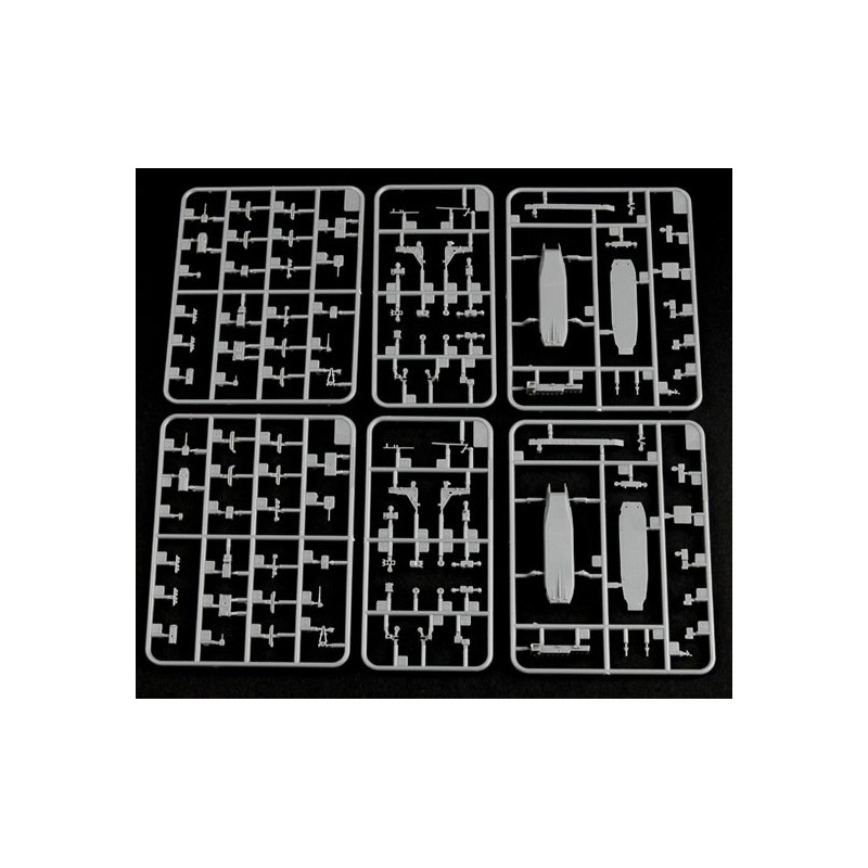 Plastikboot Modell Porte A. USS WASP LHD-1 1/700 | Scientific-MHD