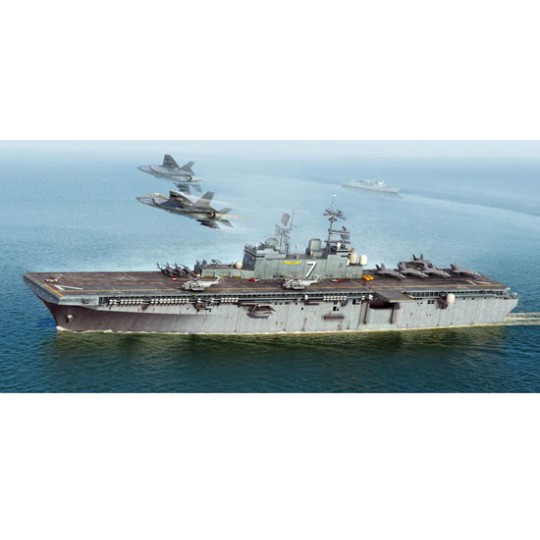 USS Iwo Jima LHD-7 1/700 Plastikbootmodell | Scientific-MHD