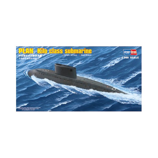 Plastikbootmodell Plan Kilo -Klasse U -Boot 1/350 | Scientific-MHD