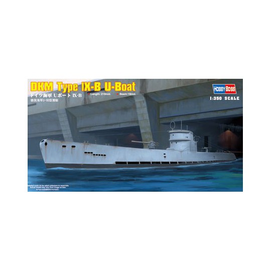 DKM Navy Plastic Boat Modell T. IX-B U-Boat 1/350 | Scientific-MHD