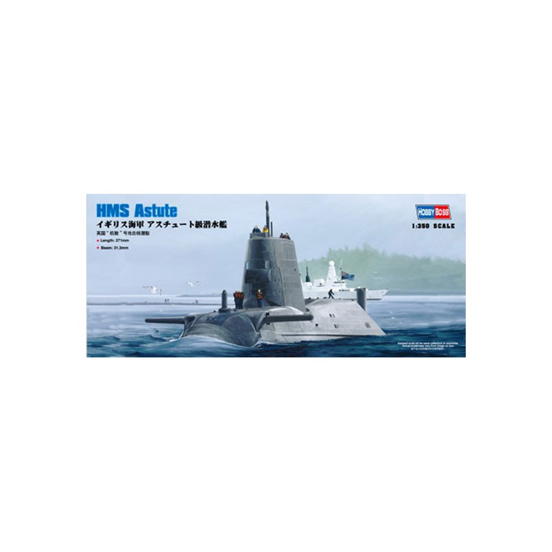 HMS ATTE 1/350 Plastikbootmodell | Scientific-MHD