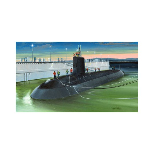 USS Virginia SSN-7741/350 Plastikbootmodell | Scientific-MHD