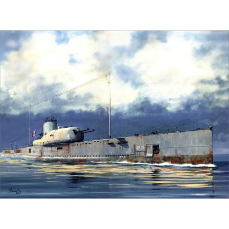 Plastikbootmodell S. M. Français Le Surcouf1/350 | Scientific-MHD Plastikbootmodell S. M. Français Le Surcouf1/350 | Scientific-MHD