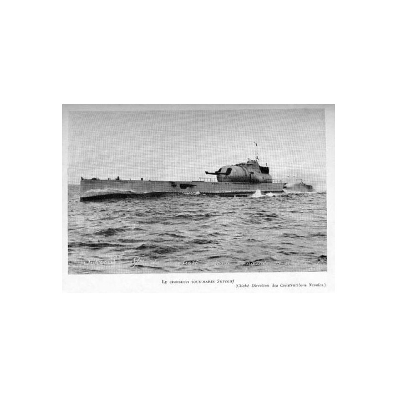 Plastikbootmodell S. M. Français Le Surcouf1/350 | Scientific-MHD