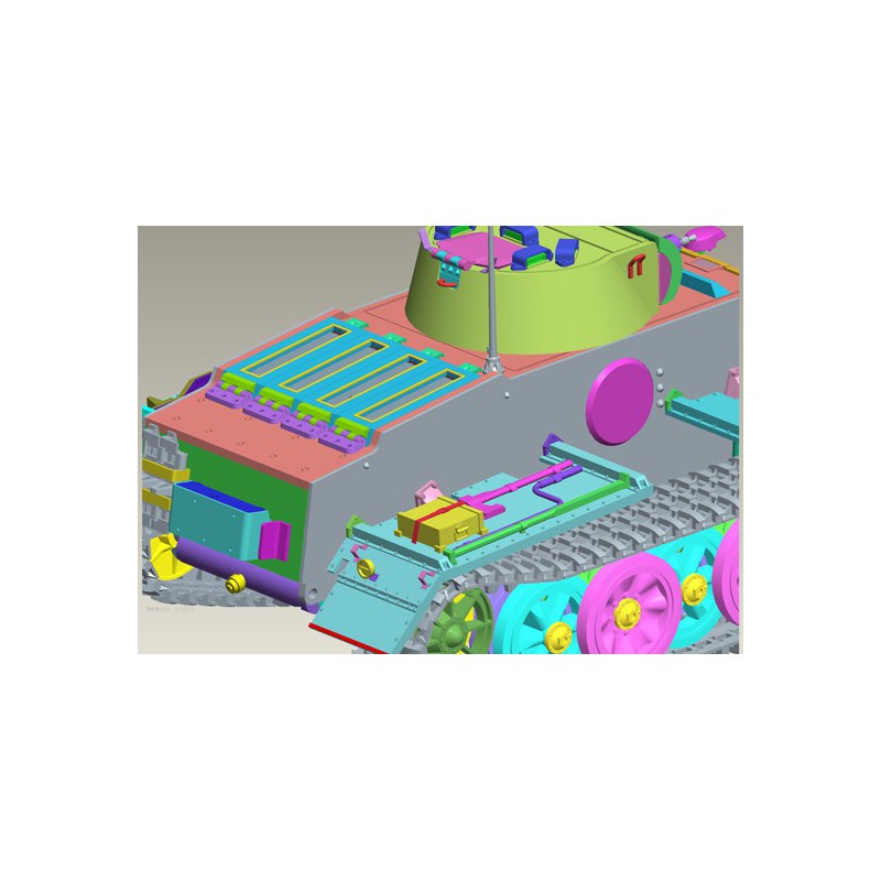 PZKPFW.IUSF.f Early 1/35 Plastik | Scientific-MHD