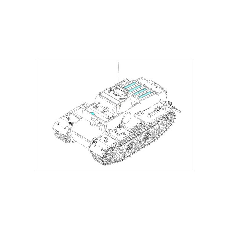 PZKPFW.IUSF.f Early 1/35 Plastik | Scientific-MHD
