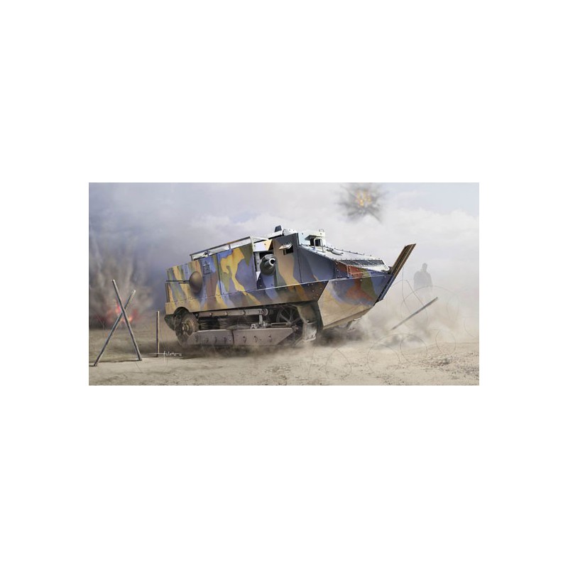 Plastiktankmodell French Chariot Schneider CA Anfang 1/35 | Scientific-MHD