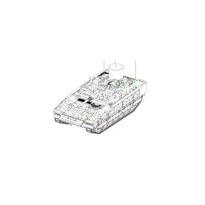 LVKV 90C Anti-Air-Fahrzeug 1/35 Plastikmodell für Kunststoff | Scientific-MHD